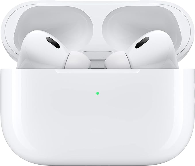 Apple AirPods Pro, (2:a generationen), trådlösa, vit