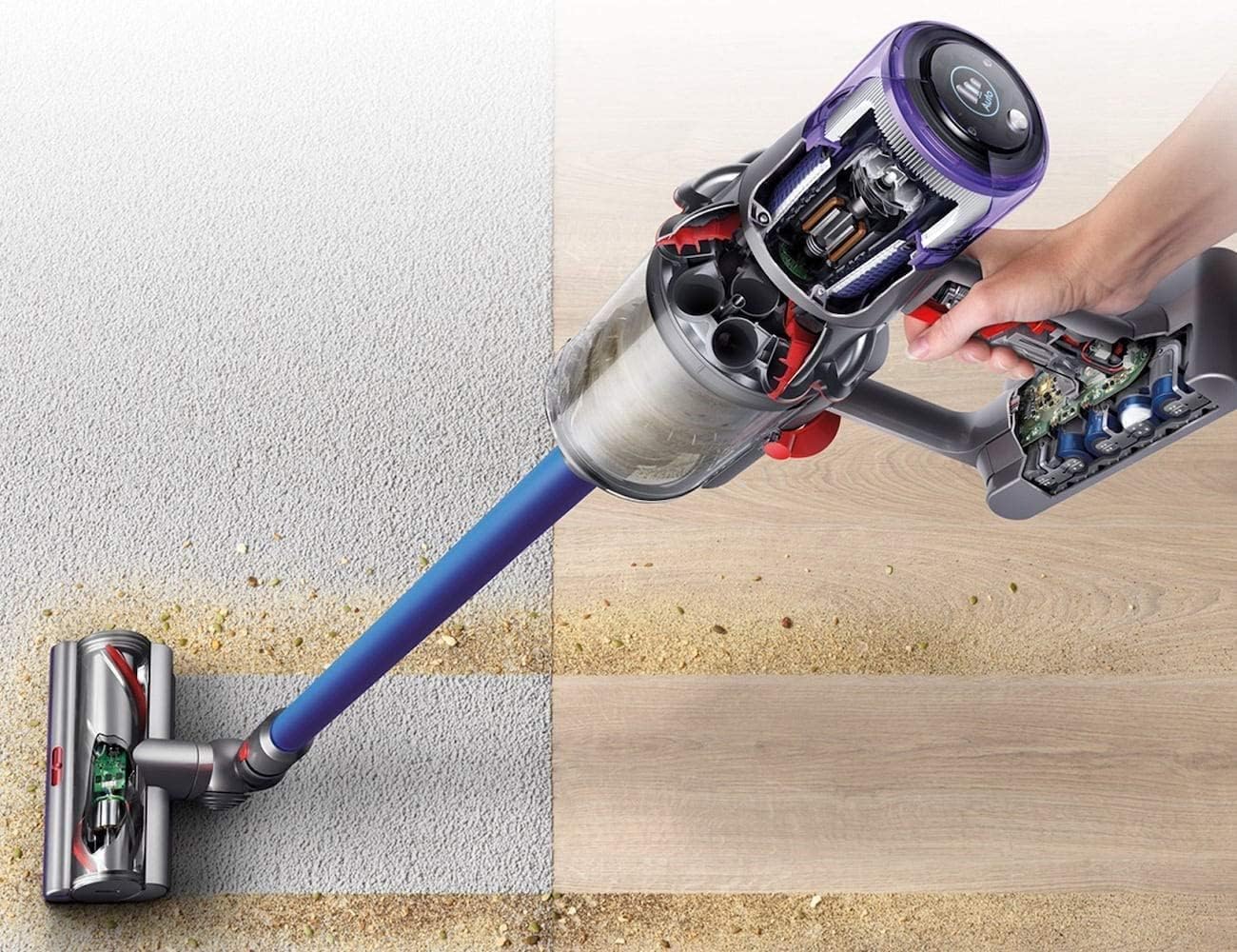 Dyson V11 Absolute sladdlös dammsugare, 760 milliliter, blå