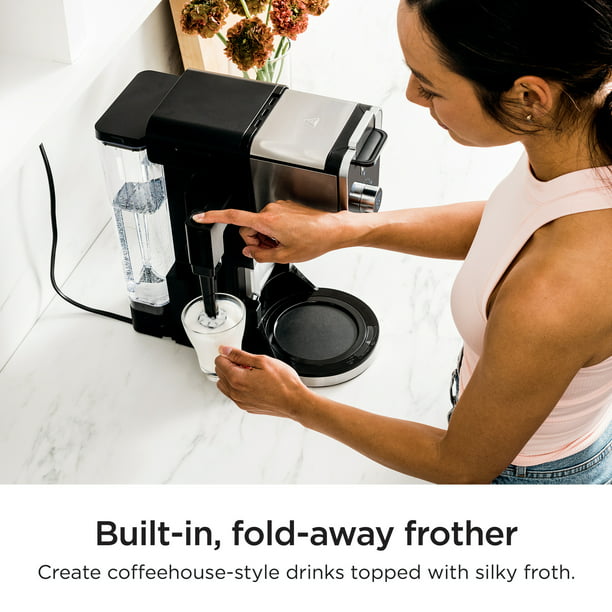 Ninja Dualbrew Specialty Coffee System, Single-Serve, K-Cup Pod Compatible, 12-Cup Drip Coffee Maker
