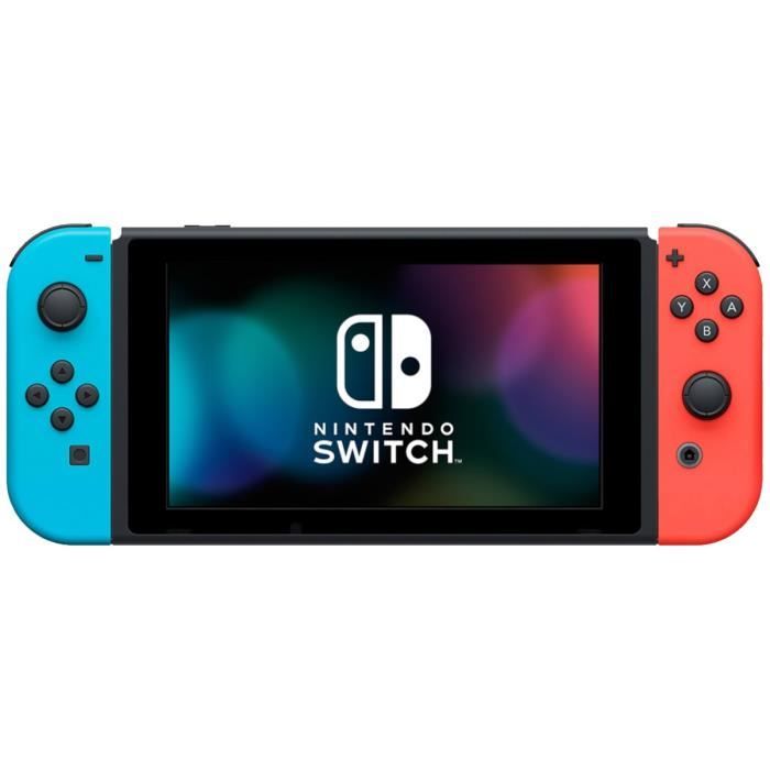 Nintendo Switch Konsol • Neonblå & Neonröd + Nintendo Switch Sports (Förinstallerat) + 12 månaders NSO-abonnemang (Kod)