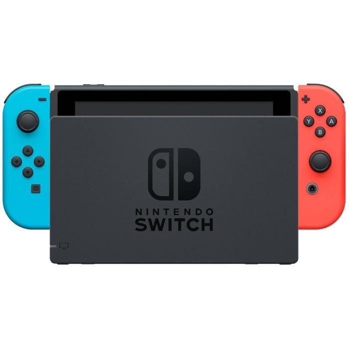 Nintendo Switch Konsol • Neonblå & Neonröd + Nintendo Switch Sports (Förinstallerat) + 12 månaders NSO-abonnemang (Kod)