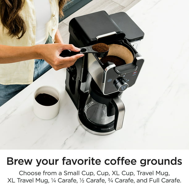 Ninja Dualbrew Specialty Coffee System, Single-Serve, K-Cup Pod Compatible, 12-Cup Drip Coffee Maker