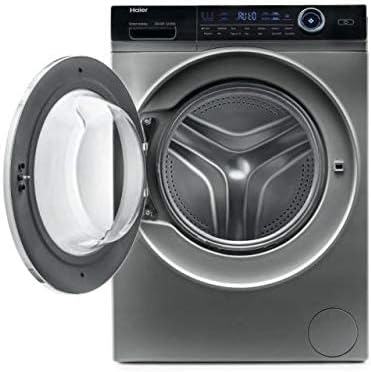 Haier HW80-B14979S Fristående tvättmaskin, 8 kg last, 1400 rpm, grafit [energiklass A]