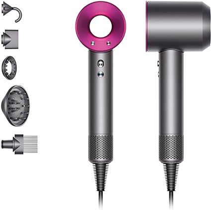 DYSON Supersonic Hårfön Styling Set - Järn & Fuchsia