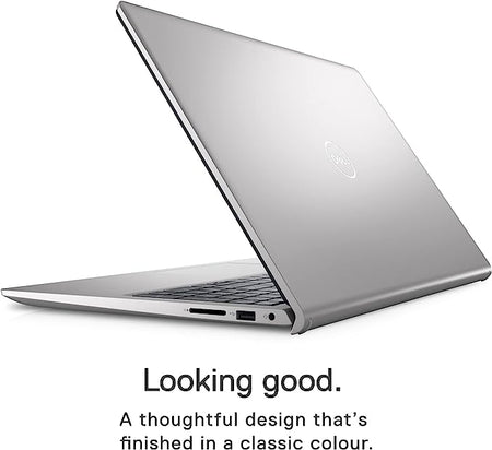 Dell Inspiron 3520 15,6" bärbar dator med FHD 120 Hz, Intel Core i7-1255U, 16 GB RAM, 512 GB SSD, Windows 11 Home (platina silver)